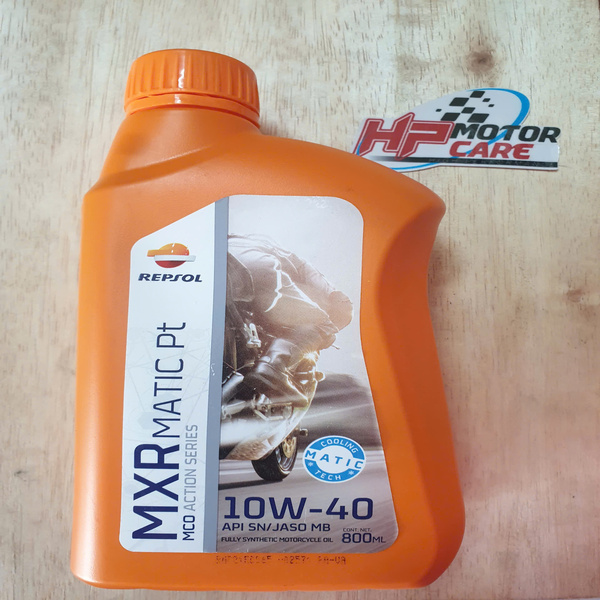 Nhớt REPSOL MATIC Pt 10W-40 800ml (tay ga full tổng hợp)